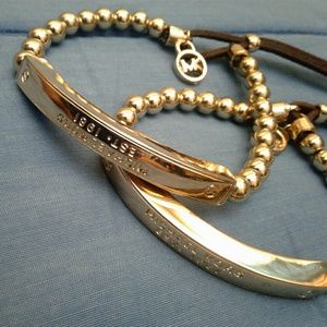 MICHEAL KORS Gold plated braclet MK